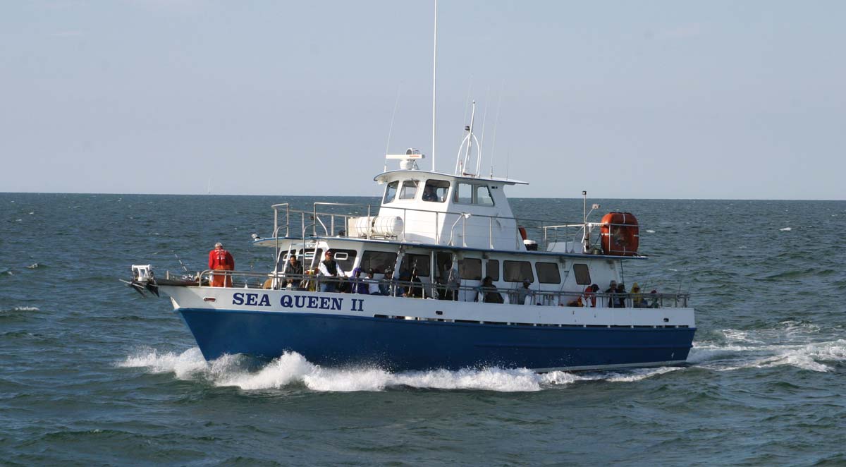 Our deep-sea fishing boat the Sea Queen II