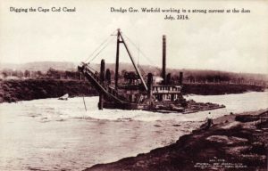 Digging the Cape Cod Canal in 1914