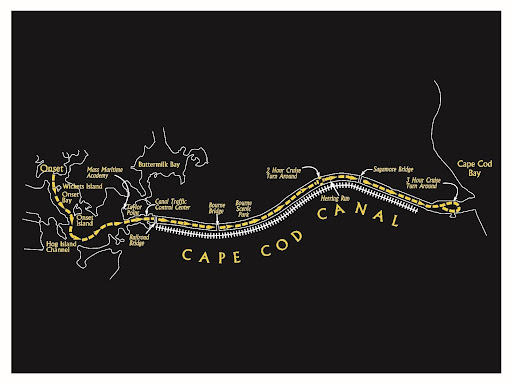 Cape Cod Canal Map