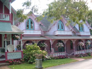 Gingerbread Cottages in Martha's Vineyard