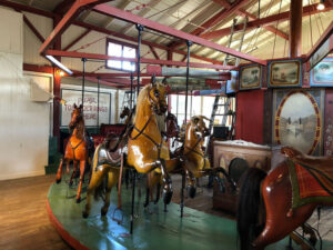 Vintage Flying Horse Carousel